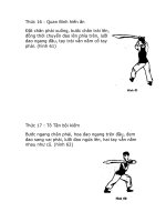 Bí truyền các phép đánh Quyền, Đao, Thương part 6 pot