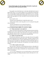 Chuyên đề tốt nghiệp: Tìm hiểu hoạt động,thành phần,nguồn gốc của các quần xã sinh vật trong môi trường phần 1 ppsx