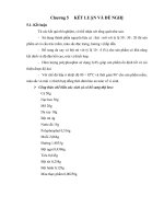 Luận văn tốt nghiệp: Chế biến xúc xích có thịt heo an toàn vệ sinh thực phẩm phần 7 pot