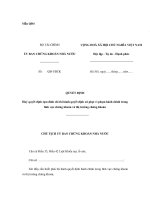 Mẫu quyết định huỷ quyết định tạm đình chỉ thi hành quyết định xử phạt vi phạm hành chính trong lĩnh vực chứng khoán và thị trường chứng khoán pps