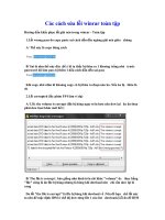 Các cách sửa lỗi winrar toàn tập pps