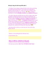 Những kĩ năng cần biết trong Hệ điều hành phần 9 doc