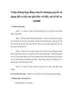 Công chứng hợp đồng chuyển nhượng quyền sử dụng đất và tài sản gắn liền với đất, mã số hồ sơ 136480 pot