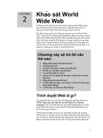 Tài liệu căn bản về network - Chương 2 Khảo sát Word Wide Web ppt