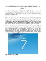 Thiết kế website động với mã nguồn Drupal 7 – phần 1 pot