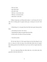 Tài liệu kinh doanh: Kinh doanh bảo hiểm và những rủi ro mà nó mang lại phần 3 doc