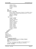 Khảo sát kinh doanh của một khách sạn trong nền kinh tế thị trường phần 9 pot