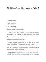 Xuất huyết dạ dày - ruột – Phần 2 pdf