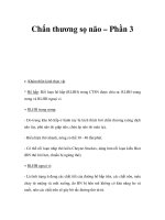 Chấn thương sọ não – Phần 3 pptx