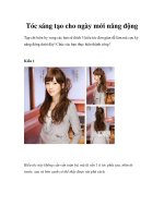 Tóc sáng tạo cho ngày mới năng động pdf