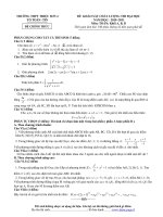 ĐỀ KHẢO SÁT CHẤT LƯỢNG THI ĐẠI HỌC NĂM 2011 MÔN TOÁN - TRƯỜNG THPT TRIỆU SƠN 4 potx