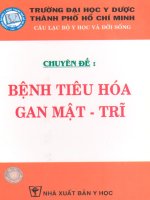 Bệnh tiêu hóa gan - mật - trĩ part 1 ppt