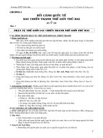 Đề cương sử thế giới phần 1 pptx