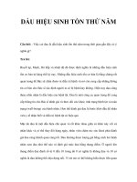 DẤU HIỆU SINH TỒN THỨ NĂM pdf