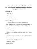 Thủ tục gia hạn giấy chứng nhận đủ điều kiện hành nghề y tư nhân đối với các hình thức khám bệnh chữa bệnh và dịch vụ y tế (trừ bệnh viện ) Mã số hồ sơ 148725 pptx