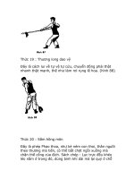 Bí truyền các phép đánh Quyền, Đao, Thương part 8 pdf