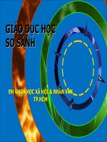 Nền Giáo dục Phổ thông Việt Nam - Hàn Quốc ppsx