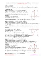 Ôn thi Tốt nghiệp môn Toán theo cấu trúc từng câu pps