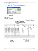 Quá trình hình thành giáo trình mô hình hóa hoạt động thu chi tiền mặt trong hệ thống thanh toán p3 pptx