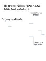 nh hướng phát triển kinh tế Việt Nam doc