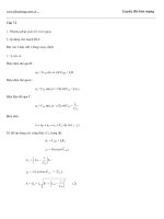 Đề thi thử vật lý : Bài giải-đề số 07 ppt