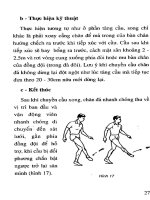 Giảng dạy và huấn luyện đá cầu part 3 pps