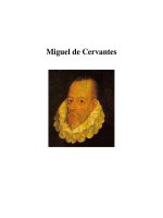 Miguel de Cervantes docx