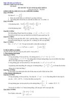 ĐỀ THI THỬ ĐẠI HỌC MÔN TOÁN 2011 (5) pot