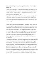 Nghi lễ vòng đời của người Chăm Ahier ở Ninh Thuận - Lời nói đầu potx