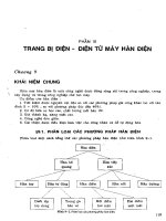 Giáo trình -Trang bị điện - điện tử máy công nghiệp dùng chung - chương 9-11 potx