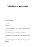 Tràn khí màng phổi tự phátTràn khí màng phổi tự phát ppsx