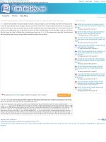 Luận văn Xác định giá thành và phân tích biến động chi phí hạng mục công trình xây dựng cầu Cái Trưng