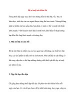 Để có một sức khỏe tốt docx