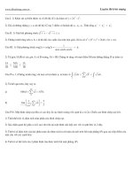 Đề Luyện Thi Thử Tốt Nghiệp - Đại Học Năm 2011 - Số 42 docx