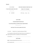 Mẫu quyết định ap dụng biện pháp khắc phục hậu quả trong trường hợp không ra quyết định xử phạt vi phạm hành chính potx