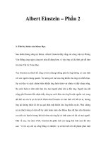 Albert Einstein – Phần 2 doc