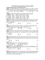 Đề Thi Thử Đại Học Môn Hóa Năm 2011- ĐỀ 08 potx