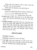 Hướng dẫn điều trị và sử dụng thuốc part 8 ppsx