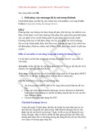 Giáo trình Outlook 2010 phần 2 pptx