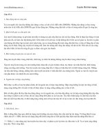 Đề thi thử vật lý : Bài giải-đề số 15 ppt