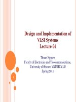 Design and Implementation of VLSI Systems_Lecture 04: Mos transistor Theory pdf