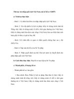 Thủ tục xin nhập quốc tịch Việt Nam, mã số hồ sơ 026971 pptx