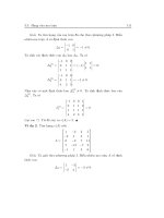 Bài tập toán cao cấp Tập 1 part 5 docx