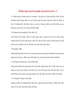 Giáo trình phương pháp vận dụng thuật ngữ chuyên ngành trong công trình xây dựng cấp thoát nước cho thành phố p2 ppsx