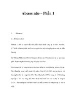 Abcess não – Phần 1 ppsx