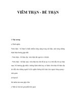 VIÊM THẬN - BỂ THẬN pps