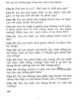 101 Câu hỏi thường gặp trong sản xuất nông nghiệp tập 8 part 10 potx