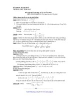ĐỀ THI THỬ ĐẠI HỌC LẦN 2 NĂM 2011 Môn Toán - Khối A - TRƯỜNG THPT TĨNH GIA 2  ppsx