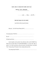 MẪU ĐƠN ĐỀ NGHỊ CẤP GIẤY PHÉP dạy thêm học thêm trong nhà trường doc