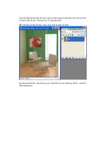 Tư liệu hình thành phương pháp dùng layer mask và vector mask để xóa ảnh nền trong việc ghép ảnh p6 pptx